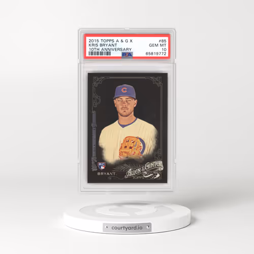 2015 Topps Allen & Ginter X: 10th Anniversary #85 Kris Bryant (PSA 10 GEM MINT)