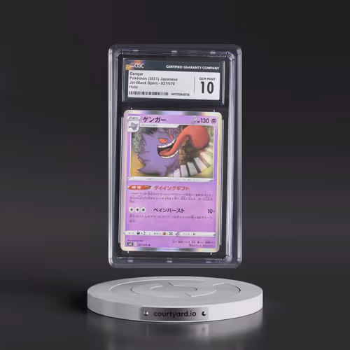 2021 Jet-Black Spirit #027/070 Gengar - Holo (CGC 10 GEM MINT)