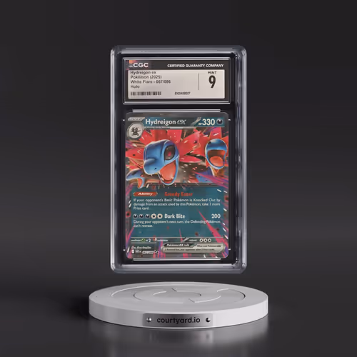 2025 White Flare - WHT EN #067/086 Hydreigon ex - Holo (CGC 9 MINT)