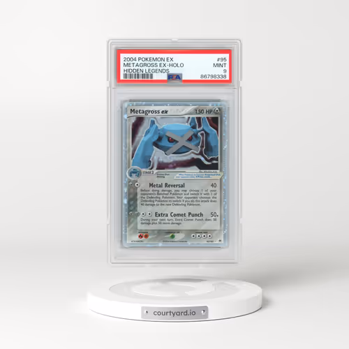 2004 Pokémon EX Hidden Legends #95 Metagross EX - Holo Holo (PSA 9 MINT)