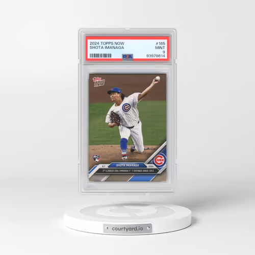 2024 Topps Now #165 Shota Imanaga (PSA 9 MINT)