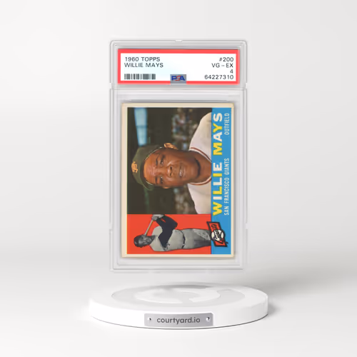 1960 Topps #200 Willie Mays (PSA 4 VG-EX)