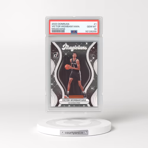 2023 Panini Donruss Magicians #1 Victor Wembanyama (PSA 10 GEM MINT)