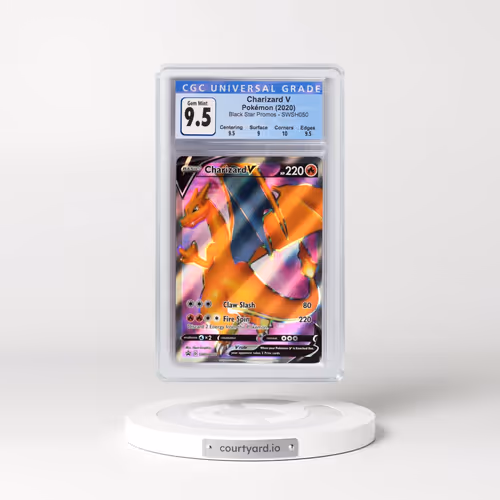2017 Black Star Promos - Sword & Shield #SWSH050 Charizard V - Champion's Path Elite Trainer Box (Ho