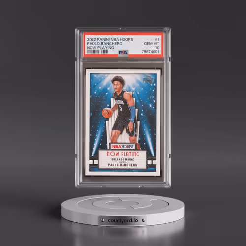 2022 Panini NBA Hoops Now Playing #1 Paolo Banchero (PSA 10 GEM MINT)