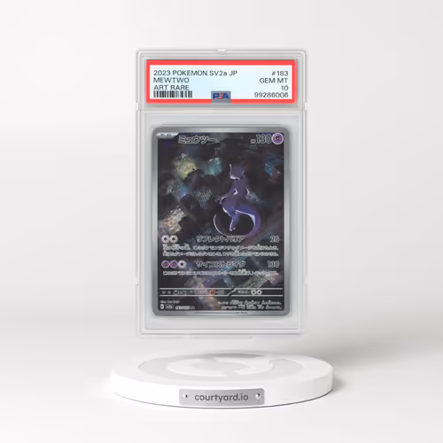2023 Pokémon Sv2a-Pokemon 151 #183 Mewtwo - Art Rare (PSA 10 GEM MINT)
