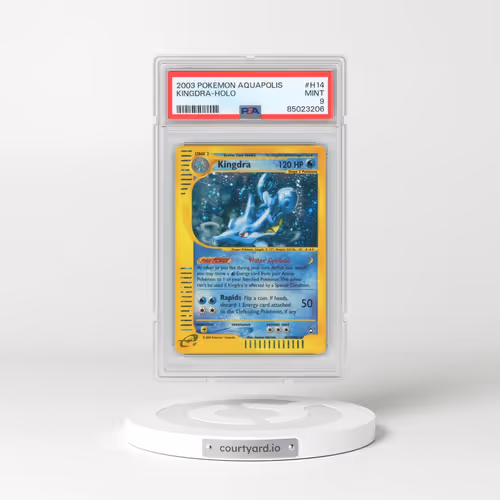 2003 Pokémon Aquapolis #H14 Kingdra - Holo (PSA 9 MINT)