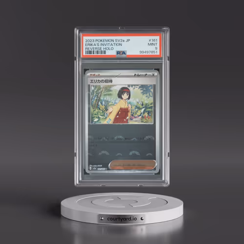 2023 Pokémon Sv2a-Pokemon 151 #161 Erika's Invitation - Reverse Holo (PSA 9 MINT)