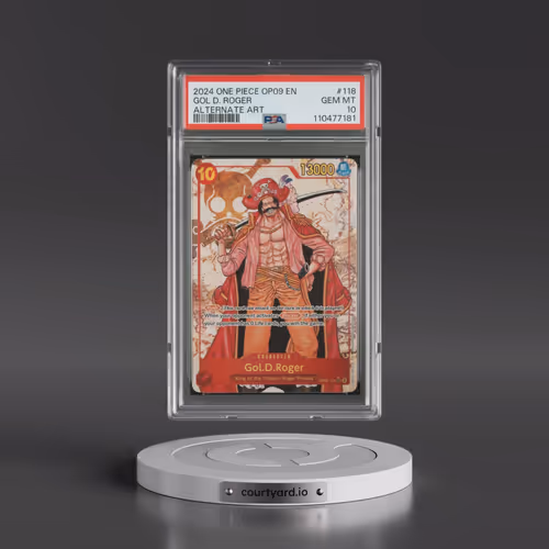 2024 One Piece OP09-Emperors in the New World #118 Gol D. Roger - Alternate Art (PSA 10 GEM MINT)