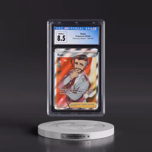 2020 Darkness Ablaze #189/189 Rose - Ultra Rare Holo (CGC 8.5 NM-MT+)