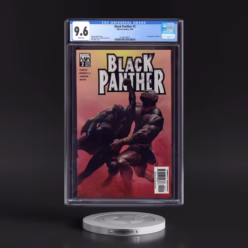 Black Panther #2 CGC 9.6 White Pages (Marvel Comics, 5/05)
