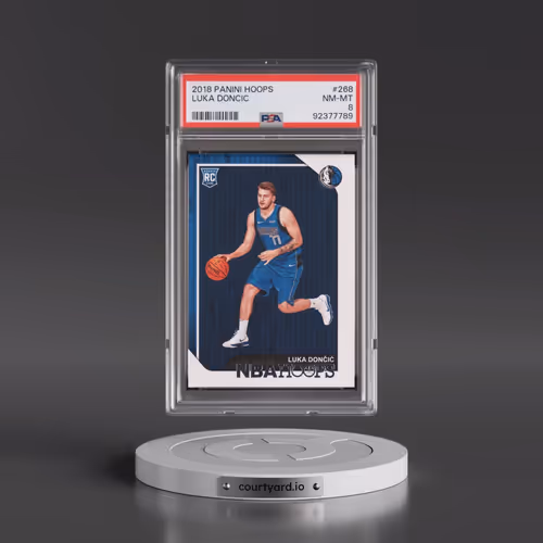 2018 Panini Hoops #268 Luka Doncic (PSA 8 NM-MT)