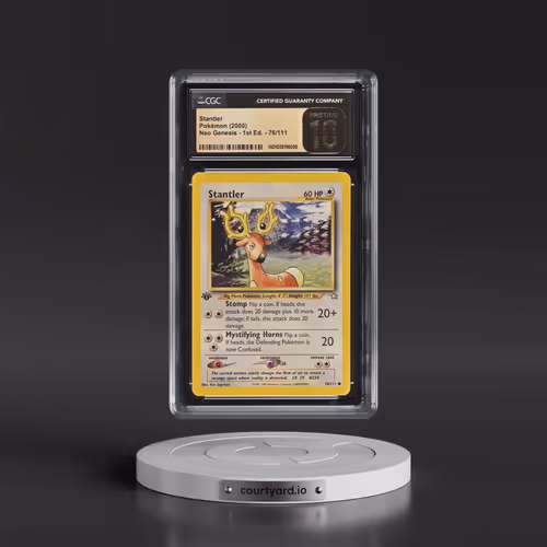 2000 Neo Genesis #76/111 Stantler - 1st Edition (CGC 10 PRISTINE)