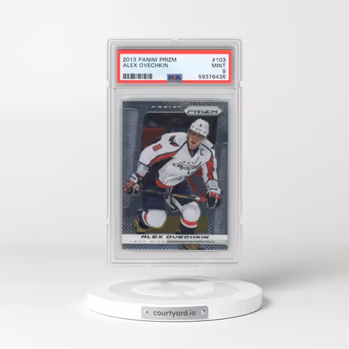 2013 Panini Prizm #103 Alex Ovechkin (PSA 9 MINT)