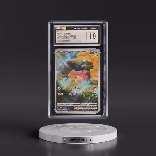 2024 Paldean Fates - PAF EN #226/091 Pawmi - Illustration Rare Holo (CGC 10 GEM MINT)