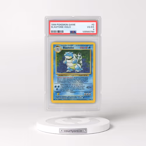 1999 Pokémon Game #2 Blastoise - Holo (PSA 4 VG-EX)