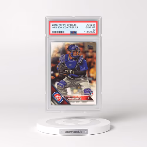 2016 Topps Update #US266 Willson Contreras (PSA 10 GEM MINT)