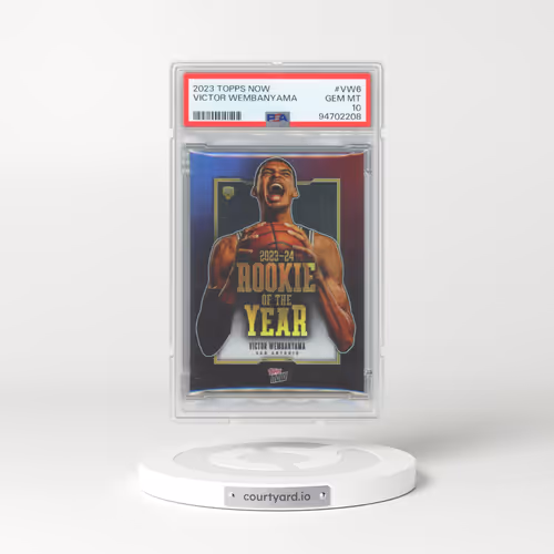 2023 Topps Now #VW6 Victor Wembanyama (PSA 10 GEM MINT)