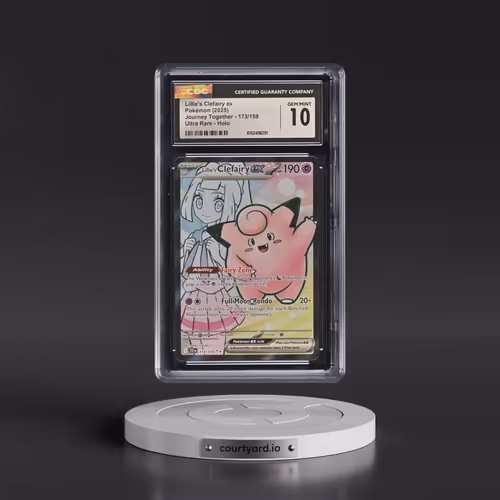 2025 Pokémon Jtg EN-Journey Together #173 Lillie's Clefairy EX - Holo Ultra Rare (CGC 10 GEM MINT)