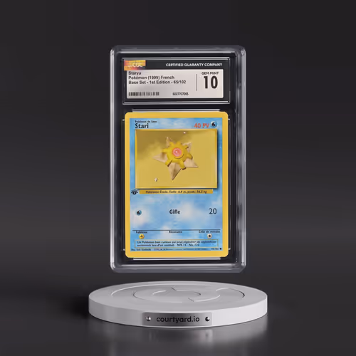 1999 Base Set #65/102 Staryu - 1st Edition (CGC 10 GEM MINT)