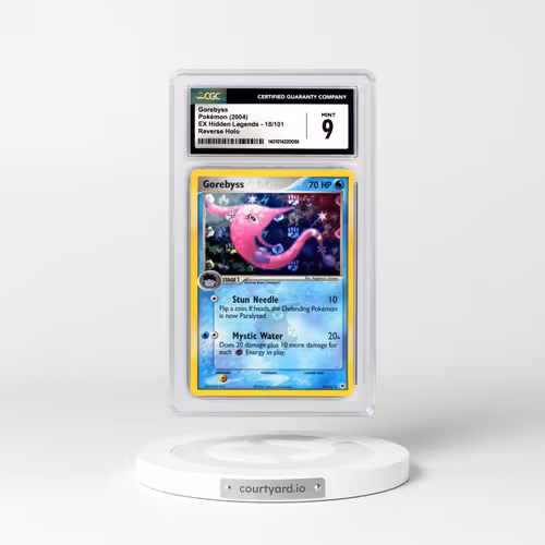 2004 EX Hidden Legends #18 Gorebyss - Holo (CGC 9 MINT)