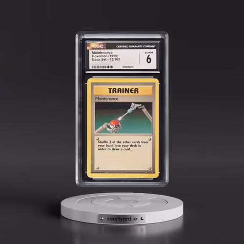 1999 Base Set #83/102 Maintenance (CGC 6 EX-NM)