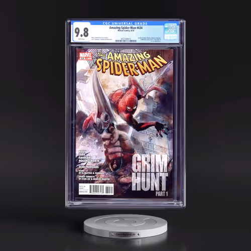 Amazing Spider-Man #634 CGC 9.8 White Pages (Marvel Comics, 8/10) - Universal