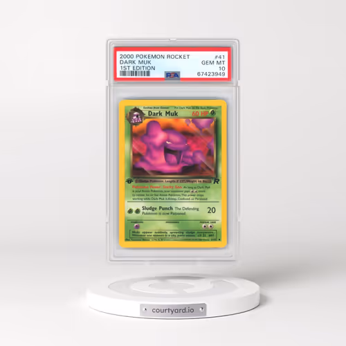 2000 Team Rocket #41 Dark Muk - 1st Edition (PSA 10 GEM MINT)