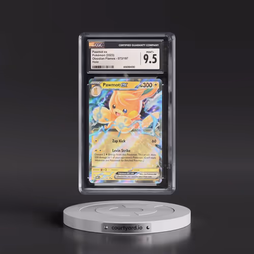 2023 Obsidian Flames - OBF EN #073/197 Pawmot ex - Holo (CGC 9.5 MINT+)