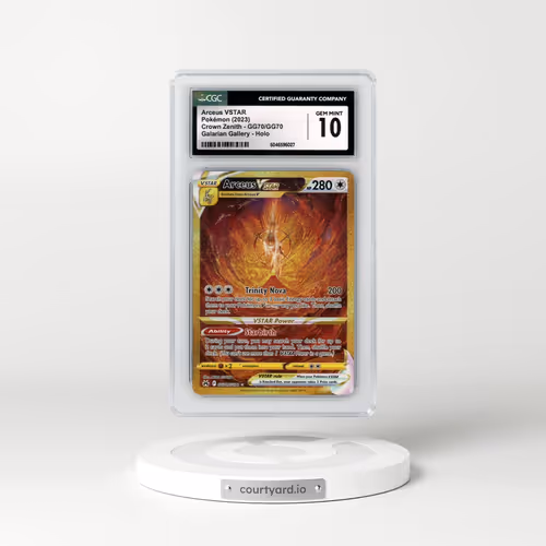 2022 Crown Zenith #GG70/GG70 Arceus VSTAR - Holo Secret (CGC 10 GEM MINT)