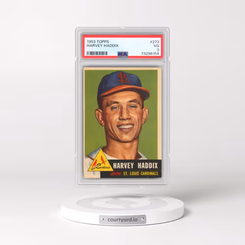 1953 Topps #273 Harvey Haddix (PSA 3 VG)