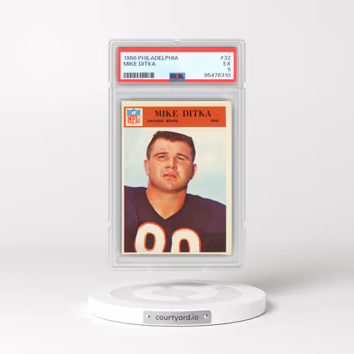 1966 Philadelphia #32 Mike Ditka (PSA 5 EX)
