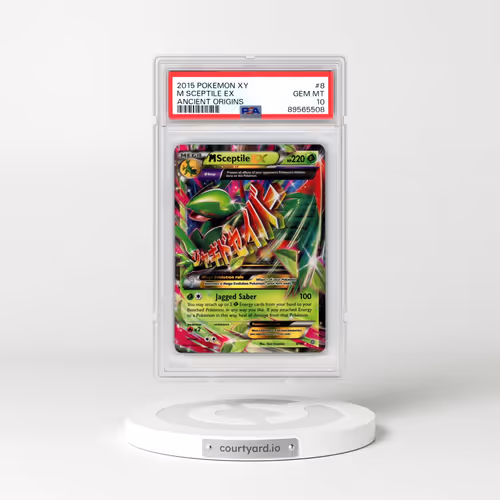 2015 Pokémon XY Ancient Origins #8 M Sceptile EX - Holo (PSA 10 GEM MINT)