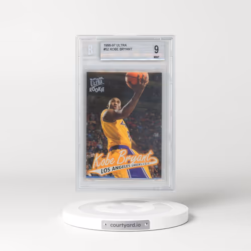 1996 Ultra #52 Kobe Bryant (BGS 9 MINT)