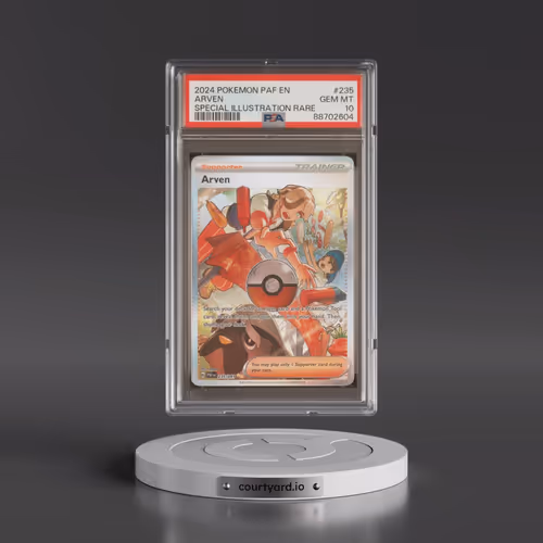 2024 Pokémon Paf EN-Paldean Fates #235 Arven - Special Illustration Rare (PSA 10 GEM MINT)