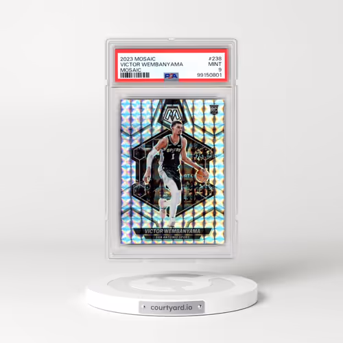 2023 Panini Mosaic #238 Victor Wembanyama - Mosaic (PSA 9 MINT)