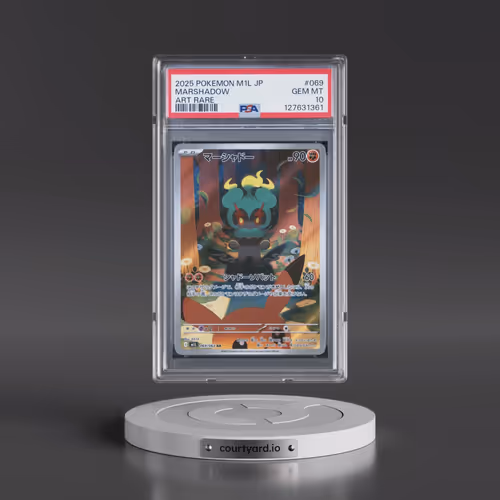 2025 Pokémon M1l-Mega Brave #069 Marshadow - Art Rare (PSA 10 GEM MINT)