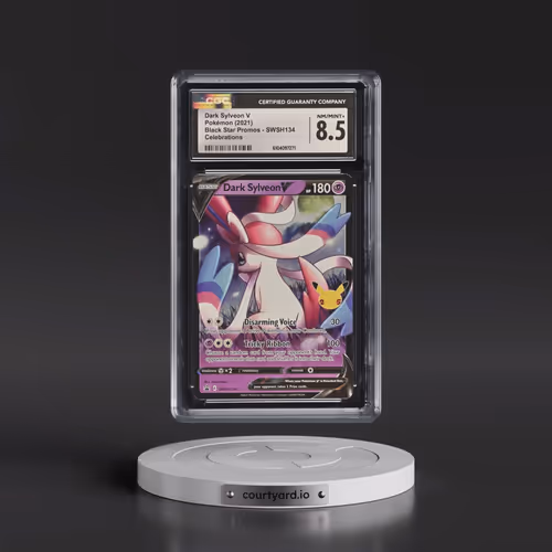 2017 Black Star Promos - Sword & Shield #SWSH134 Dark Sylveon V - Celebrations (Holo) (CGC 8.5 NM-MT