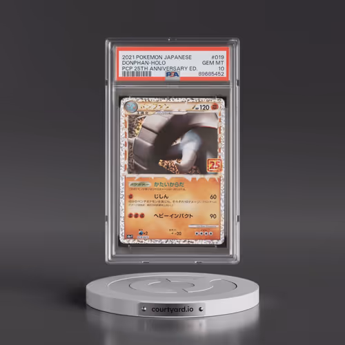 2021 Pokémon Promo Card Pack 25th Anniversary Edition #019 Donphan - Holo (PSA 10 GEM MINT)