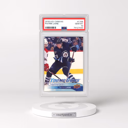 2016 Upper Deck Canvas #C106 Patrik Laine (PSA 10 GEM MINT)
