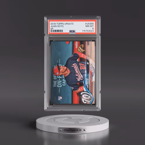 2018 Topps Update #US300 Juan Soto - Hands on Hips (PSA 8 NM-MT)