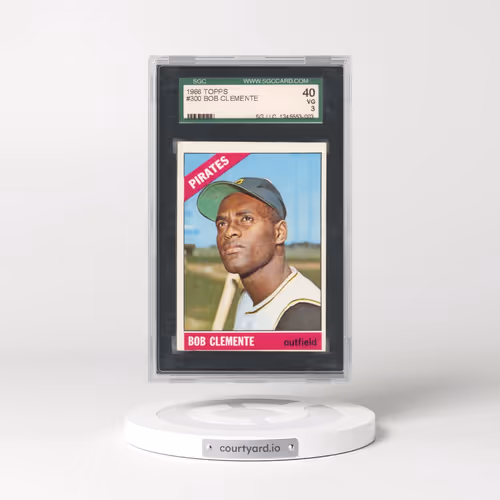 1966 Topps #300 Bob Clemente (SGC 3 VG)