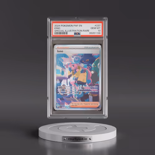 2024 Pokémon Paf EN-Paldean Fates #237 Iono - Special Illustration Rare (PSA 10 GEM MINT)