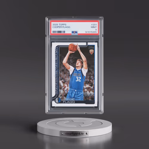 2025 Topps #201 Cooper Flagg (PSA 9 MINT)