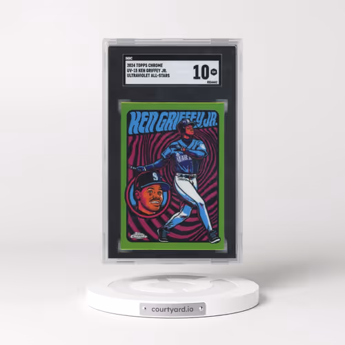 2024 Topps Chrome #UV-15 Ken Griffey Jr - UV A/S (SGC 10 GEM MINT)