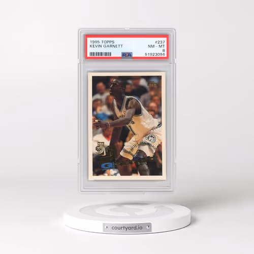 1995 Topps #237 Kevin Garnett (PSA 8 NM-MT)