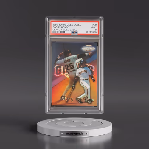 1999 Topps Gold Label Class 1 #99 Barry Bonds (PSA 9 MINT)