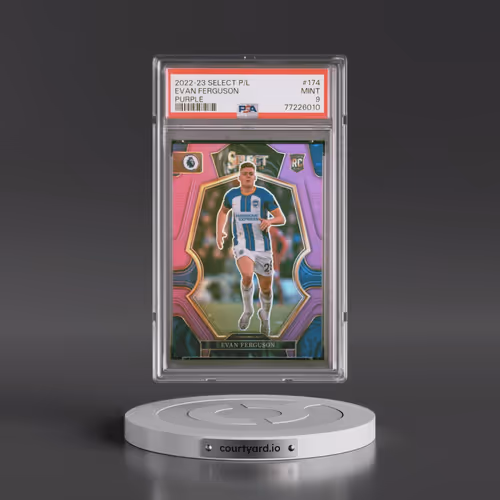 2022-23 Panini Select Premier League #174 Evan Ferguson - Purple (PSA 9 MINT)