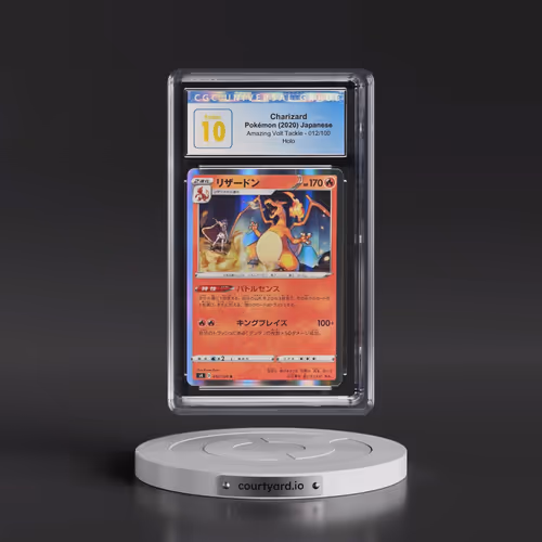 2020 Amazing Volt Tackle #012/100 Charizard - Holo (CGC 10 PRISTINE)