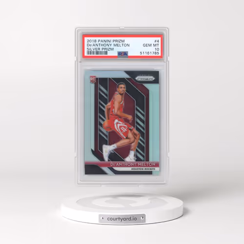 2018 Panini Prizm #4 DE'Anthony Melton - Silver Prizm (PSA 10 GEM MINT)
